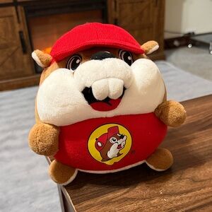 JAAG BUC-EES 7” Red and Brown Beaver Plush Toy BALL stuffed animal